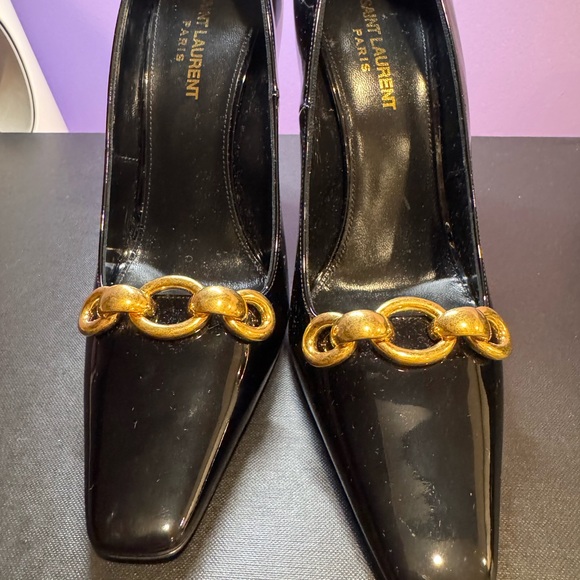 Saint Laurent Saint Laurent Severine Cable-Link Pumps 38.5 - Picture 4 of 12